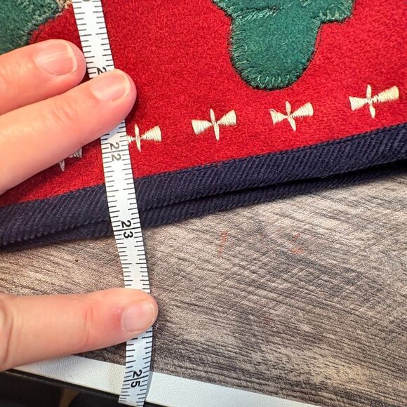 Vintage Keren Hart Christmas Teddy Bear Cardigan Sweater – Size M - Picture 6 of 7